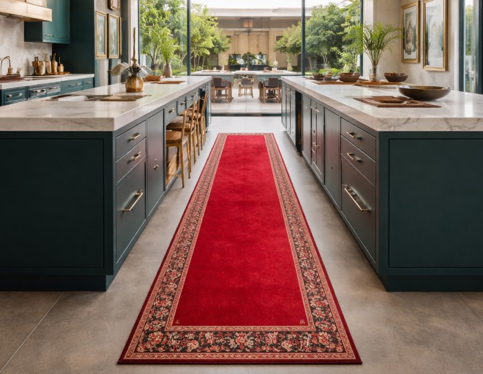 Kitchen runner rug